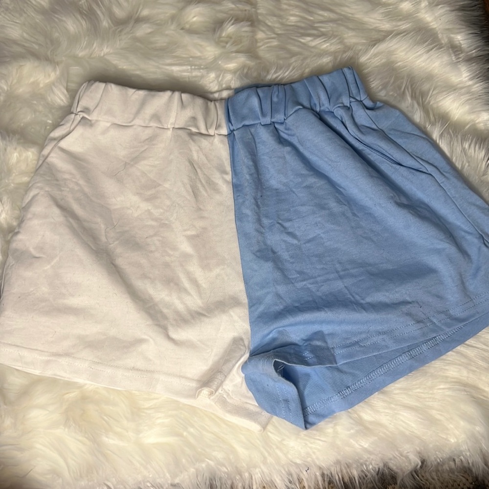 Multi Color High Waisted Shorts